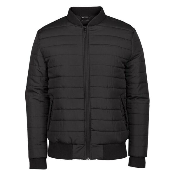 Mens Puffer Bomber Jacket Thumbnail