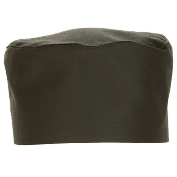 Coloured Chef Beanie - Black Thumbnail