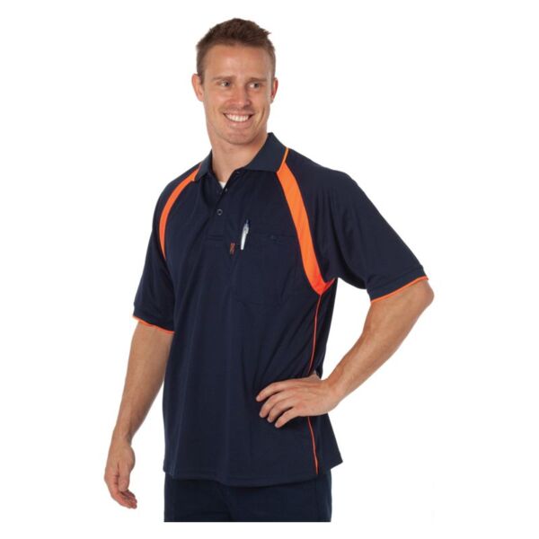 Coolbreathe Contrast Polo - Short Sleeve Thumbnail