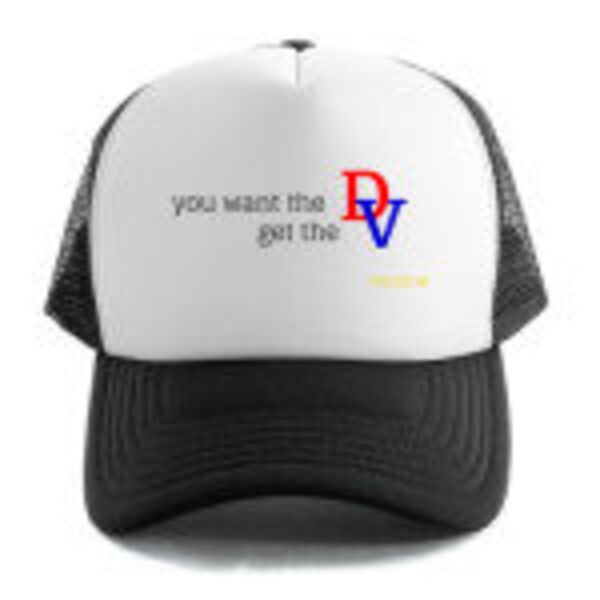 You want the D Cap - BLK/WHT Thumbnail